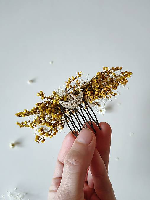 Kvetinový  hrebienok "tak nežne mi" (Širší)