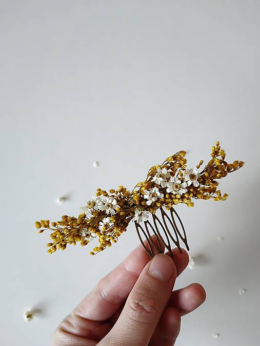 Kvetinový  hrebienok "tak nežne mi" (Užší)