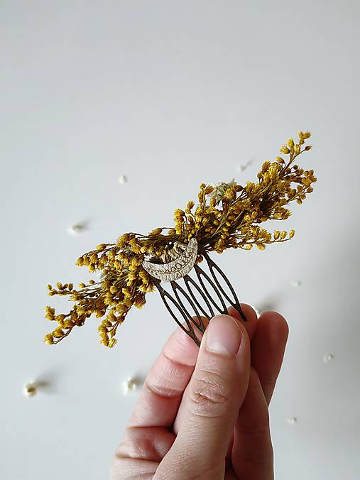 Kvetinový  hrebienok "tak nežne mi" (Užší)