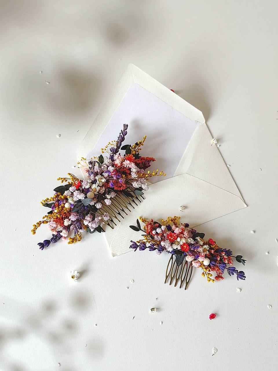 Kvetinový hrebienok "hry o šťastie" - dve veľkosti 