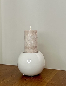 Sviečky - Dekoračná sviečka - valec "M" - 15701276_