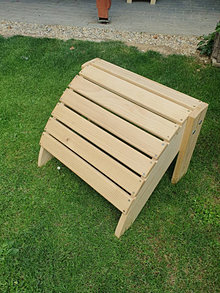Nábytok - Podnožka pre naše kreslá Adirondack - 15702153_