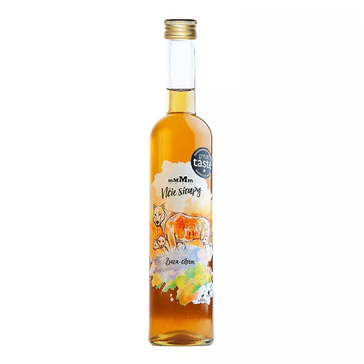 Sirup Vlčie sirupy Baza - citrón