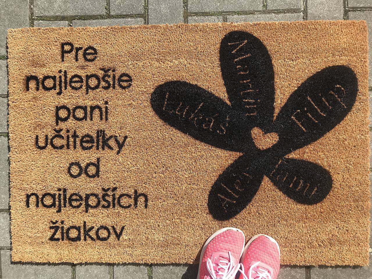 Darček pre pani učiteľku