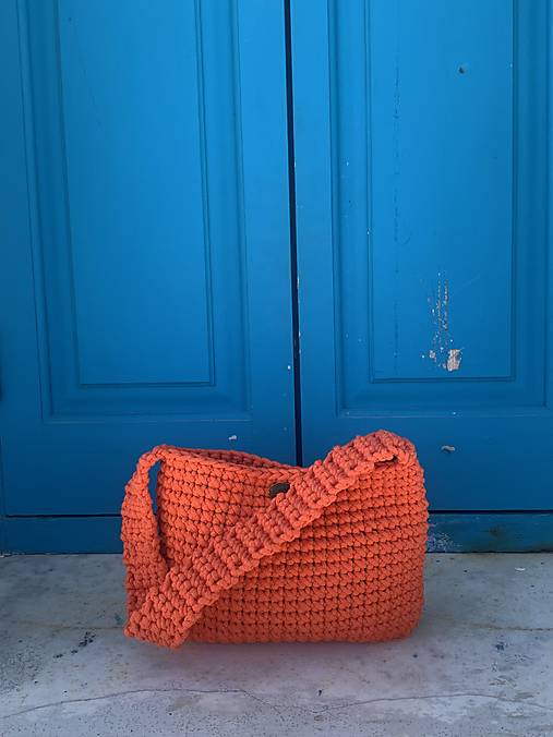 Kabelky - LanaMiniBag oranžová - 15704408_