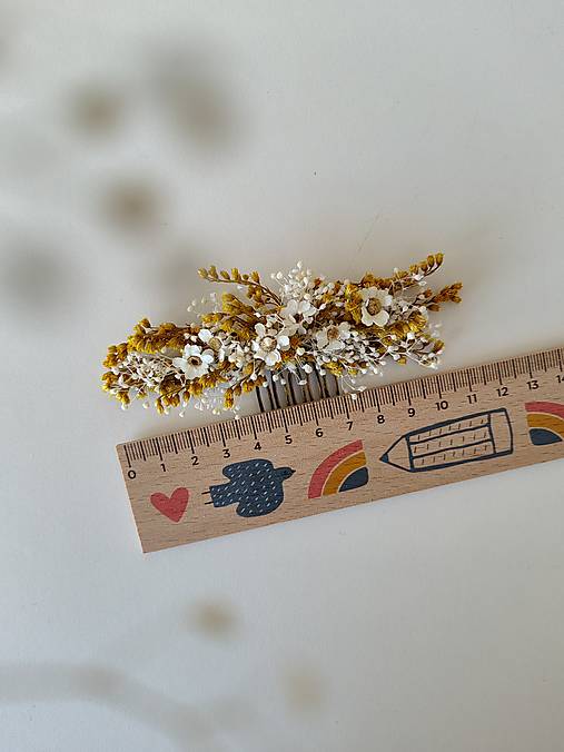 Kvetinový  hrebienok "tak nežne mi" (Širší)