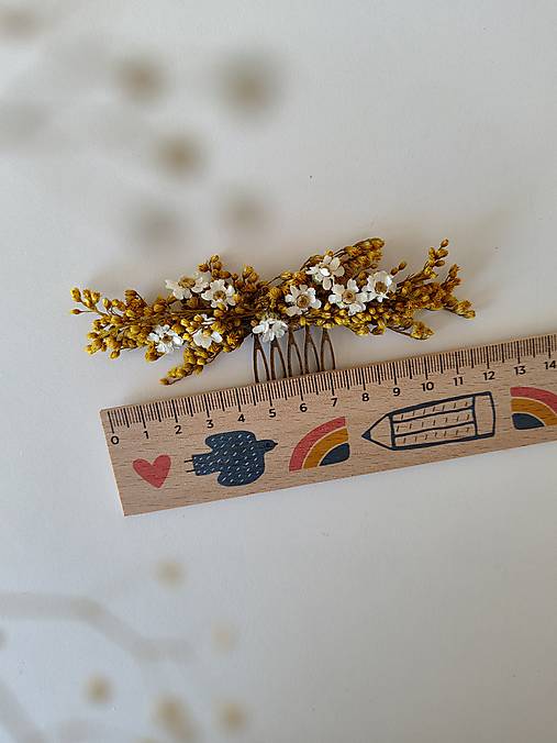 Kvetinový  hrebienok "tak nežne mi" (Užší)