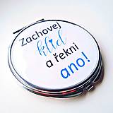 Zrkadielka - zrkadielko pre nevestu Zachovaj kľud a povedz ÁNO, text v slovenčine - 15704298_