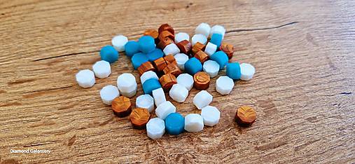 Suroviny - Pečatný Vosk - Farebný Mix - 50 kusov (Mix II) - 15707710_