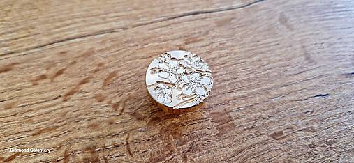 Nástroje - Kovové pečatidlo - Pečať (Kvety) - 15707756_