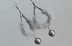 Náušničky s perlou