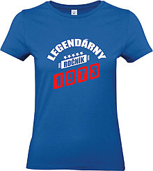 Topy, tričká, tielka - Legendárny ročník .......... dámske (XL - Modrá) - 15708451_