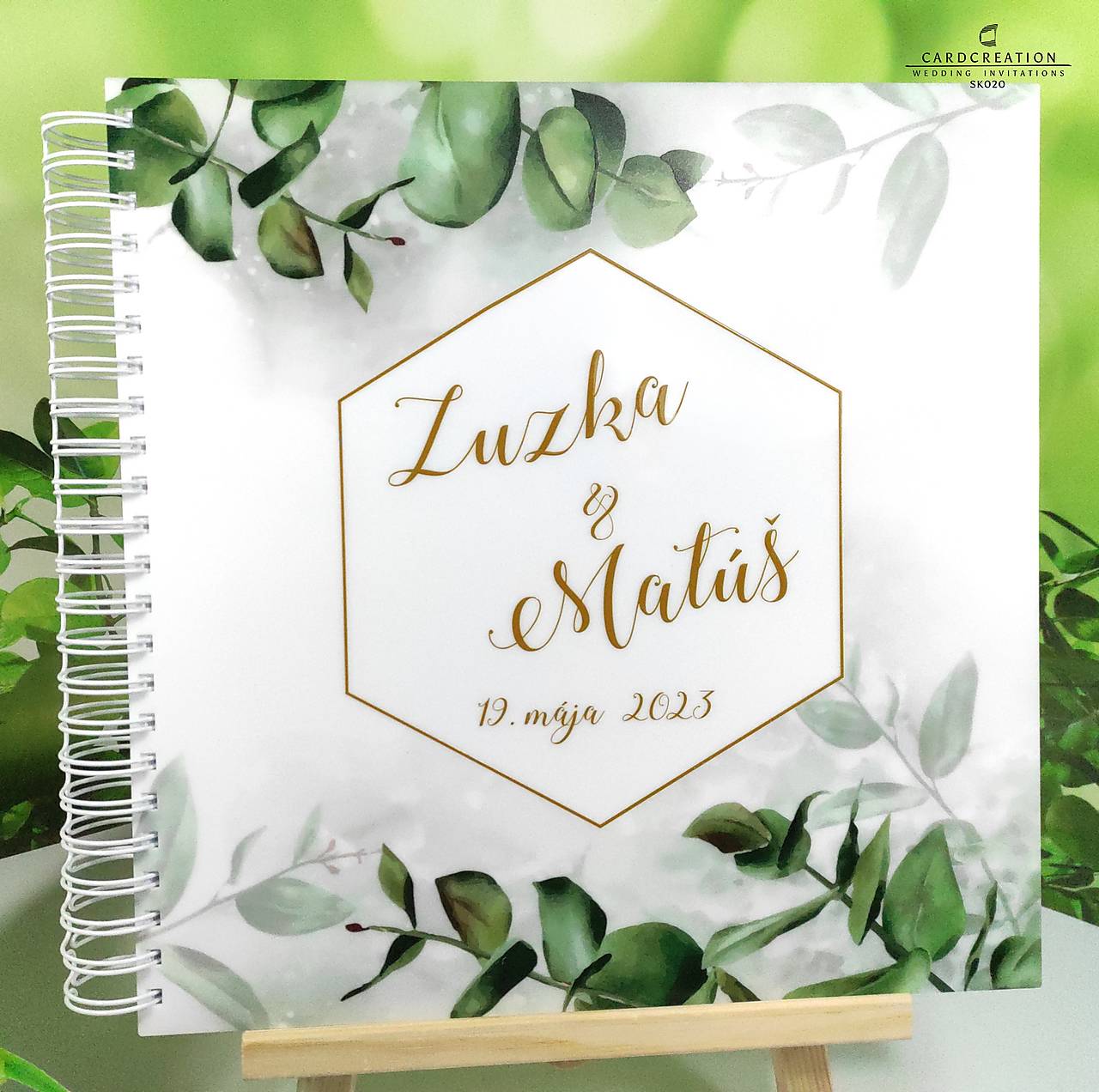 Svadobná kniha hostí SK020