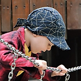 Detské čiapky - Letný detský šilt Nola - prémiová bavlna - 15710270_