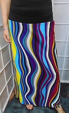 Sukne - Dlouhá sukně s vysokým pasem - vlny S - XXL - 15709403_