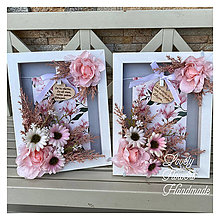 Dekorácie - Pre pani učiteľky kvetinové dekoratívne obrázky - 15711138_