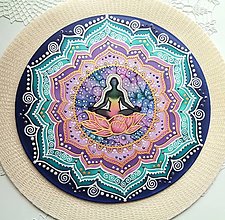 Dekorácie - Mandala...V harmónii s vesmírom - 15712012_
