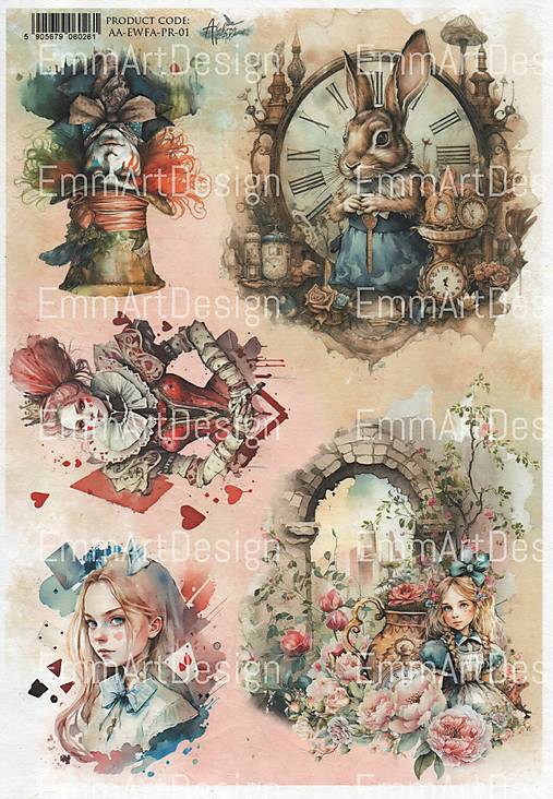 Papier - Ryžový papier EWFA 01/ A4 - 15713918_