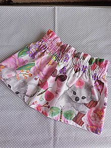 Detské oblečenie - Detská sukňa Panda - 15713988_