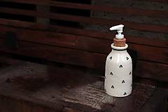 Nádoby - Porcelánový dávkovač mýdla - 15714124_