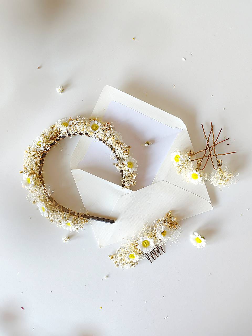 Ozdoby do vlasov "z lúky stvorená"