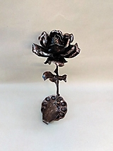 kovaná ruža - voľne stojaca 