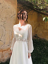 Šaty - svadobné šaty Libuša 32-42 - 15716748_