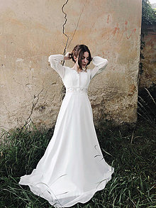 Šaty - svadobné šaty Libuša 32-42 - 15716749_