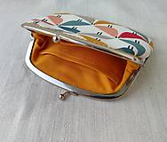 Peňaženky - Peňaženka XL Farebné vtáčiky - 15716815_
