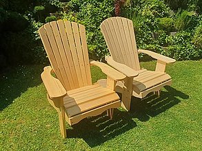 Nábytok - 2x Kreslo Adirondack - 15715237_