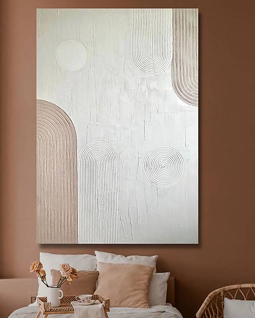 Štruktúrovaný obraz - 100x140 cm / mavla - SAShE.sk