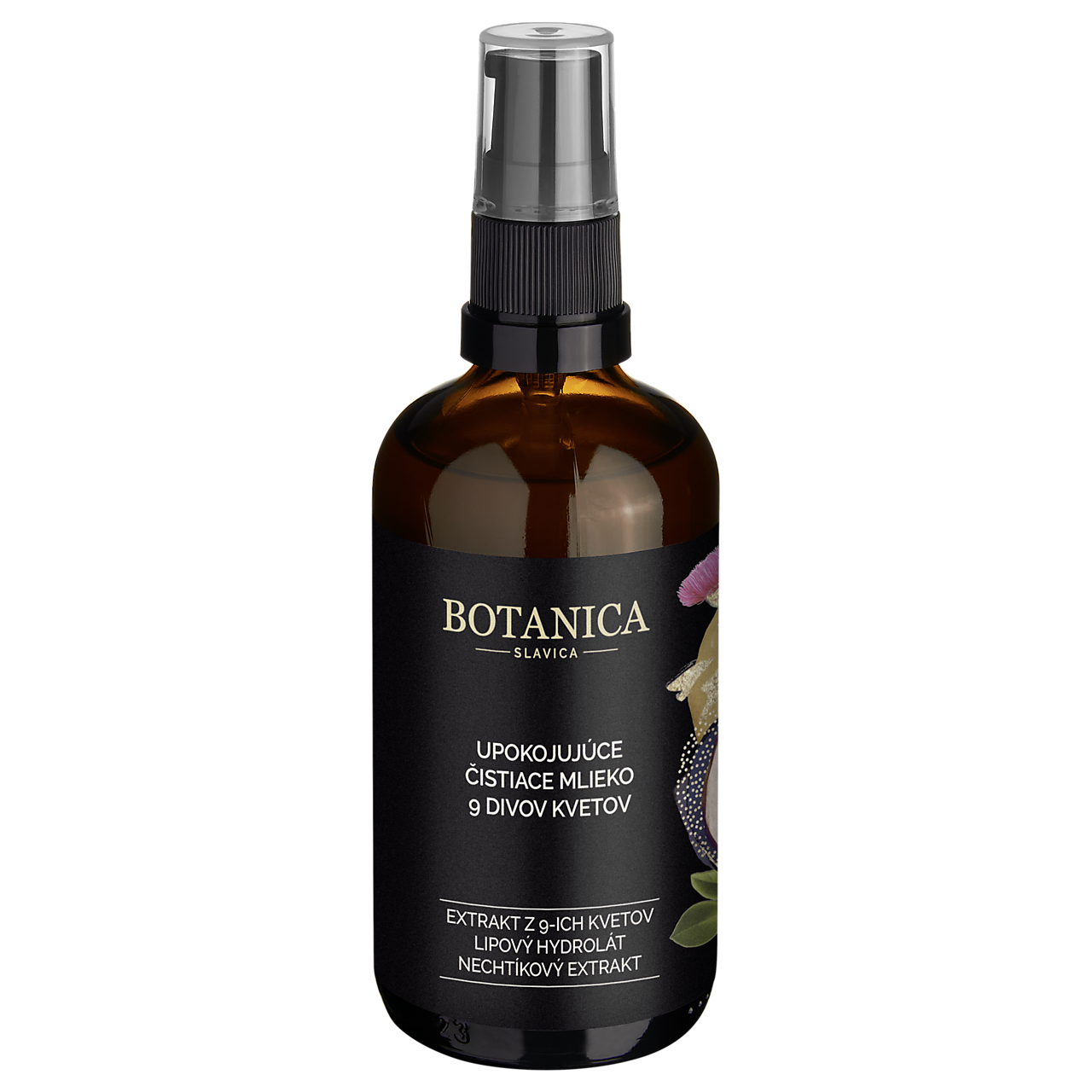 Pleťové čistiace mlieko 9 divov kvetov