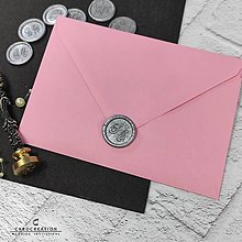 Papiernictvo - Obálky na svadobné oznámenia - Ružová C6 - 15715227_