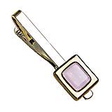 Pánske šperky - Originálna spona na kravatu, lila, ručne maľované sklo s platinou - 15719160_