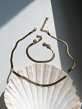 Nera - vodeodolný náramok a náhrdelník z retiazky