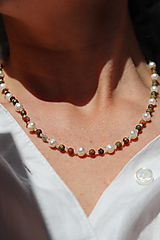 Náhrdelníky - náhrdelník- unakit - 15717947_