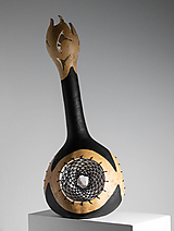 Svietidlá - Gourd #G08 | Kalabasa, prírodná drevená lampa a dekorácia - 15719512_