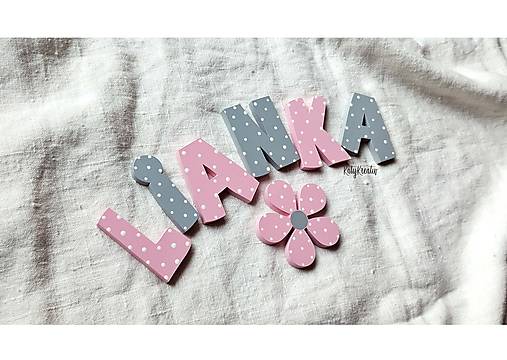 Tabuľky - P Í S M E N Á  vzor Lianka - 15719932_