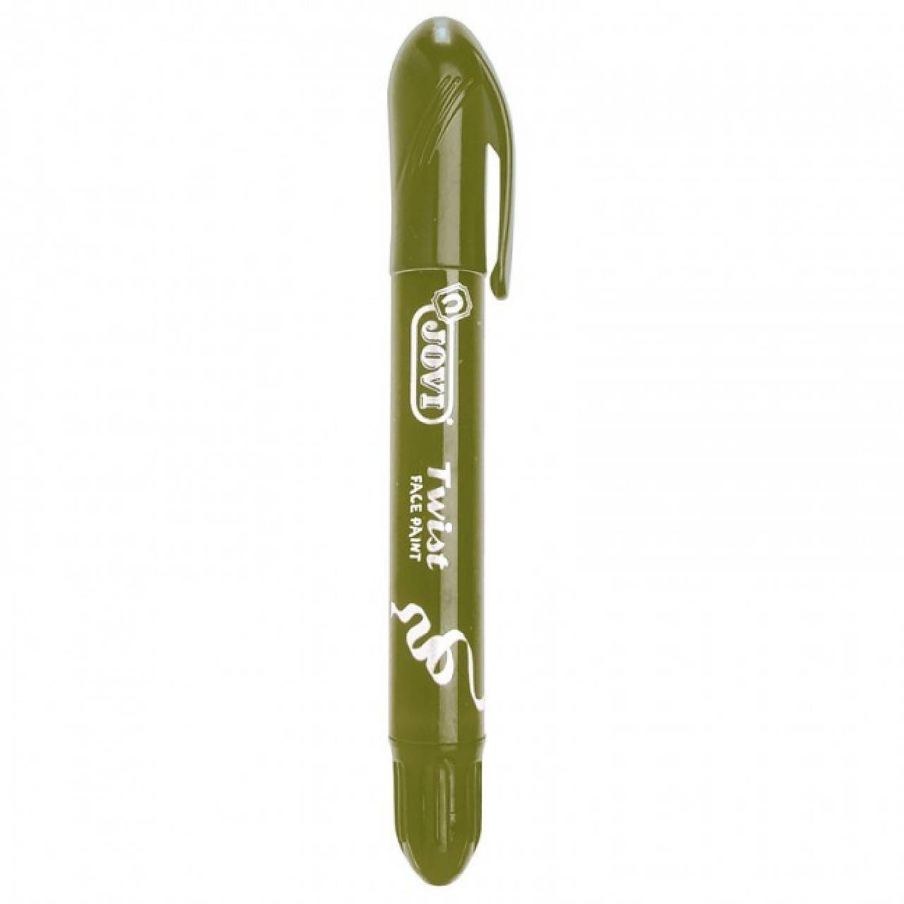 AKCIA!!! JOVI, farba na tvár twist, pôvod. cena 2,50€ (zelená olivová)