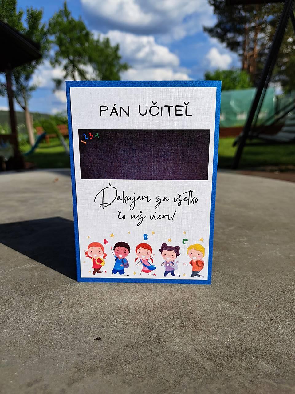 Pohľadnica pre Učiteľa  - DOPREDAJ