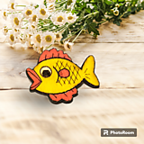 Brošne - brošňa zlatá rybka - 15720036_