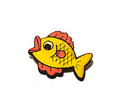 Brošne - brošňa zlatá rybka - 15720038_