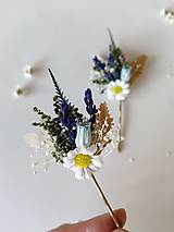 Ozdoby do vlasov - Kvetinový vlasový set "dotyky jari"  (Sponka) - 15723703_