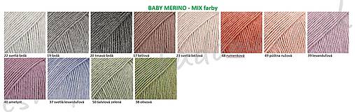 Detské topánky - Topánočky - 100% Baby merino (6-12 mesiacov  (váš výber)) - 15721898_