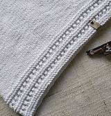 Topy, tričká, tielka - Ručne pletený crop top 100% bavlna - 15723801_