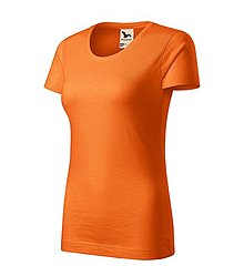 Polotovary - Dámske tričko NATIVE GOTS oranžová 11 - 15722899_