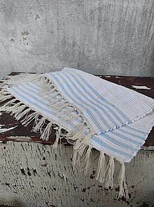 Úžitkový textil - Ručne tkané prestieranie 40x40cm - 15724253_