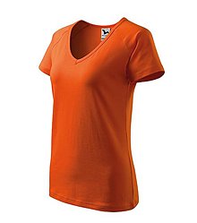 Polotovary - Dámske tričko DREAM oranžová 11 - 15724693_