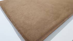 Úžitkový textil - Sedák do vstavanej skrine-koženkový vzhľad- farba gaštanová - 15727095_