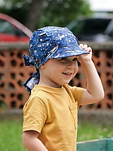 Detské čiapky - Letný detský šilt vo vesmíre - 15726213_